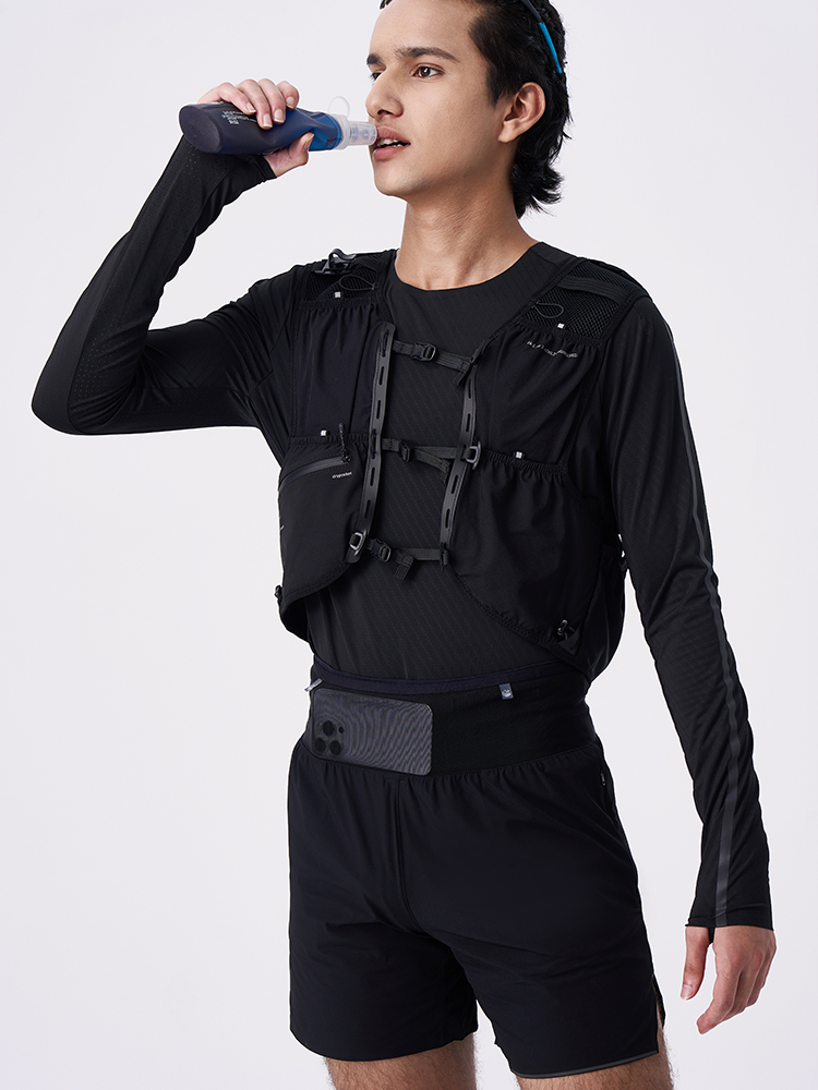 Running Gear Bag For Men - Męska nerka do biegania ILoveRunning, wielokieszeniowa,