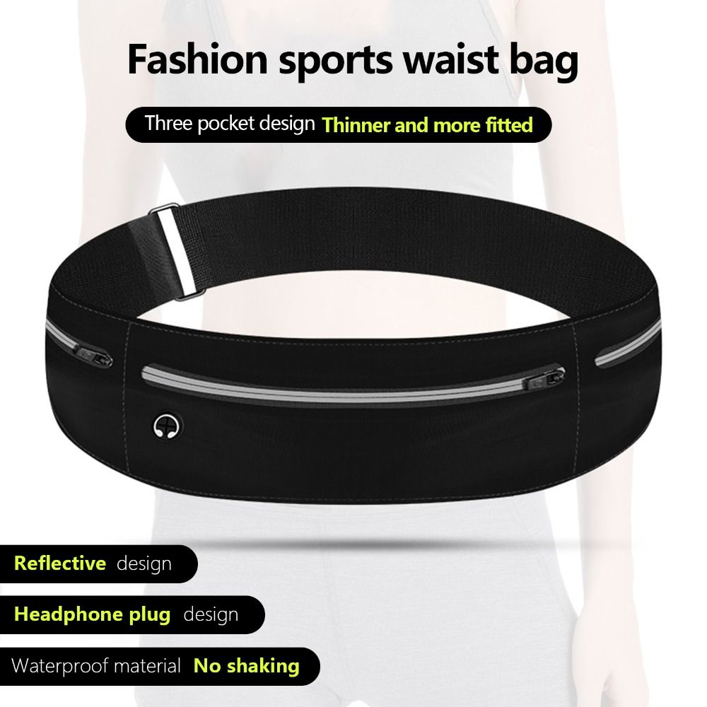 Running Gear Bag For Men - Męski wodoodporny pas do biegania, etui