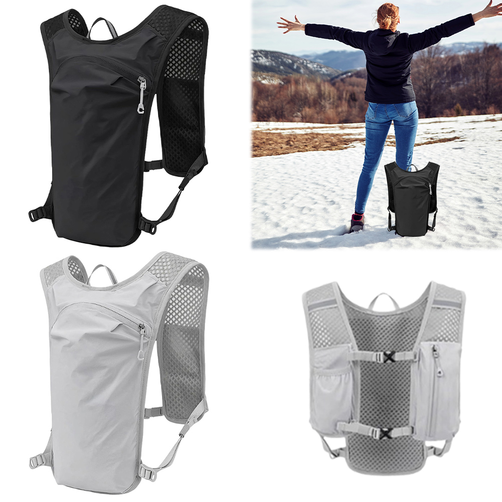 Running Gear Bag For Men - Unisexowa kamizelka do biegania z hydratacją,