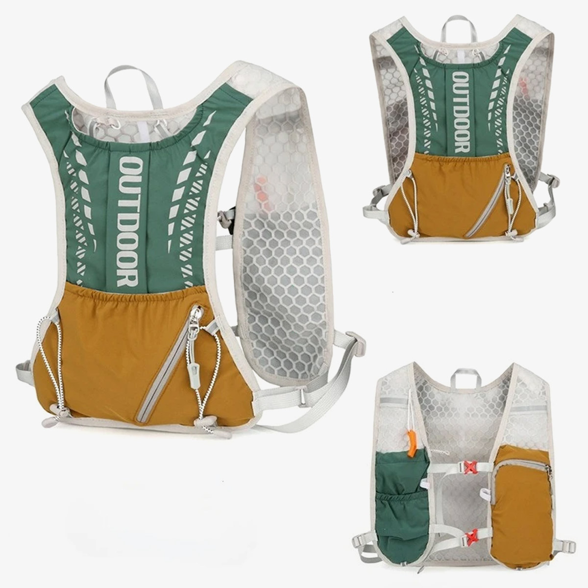 Running Gear For Marathon - Profesjonalna kamizelka do biegania w terenie,