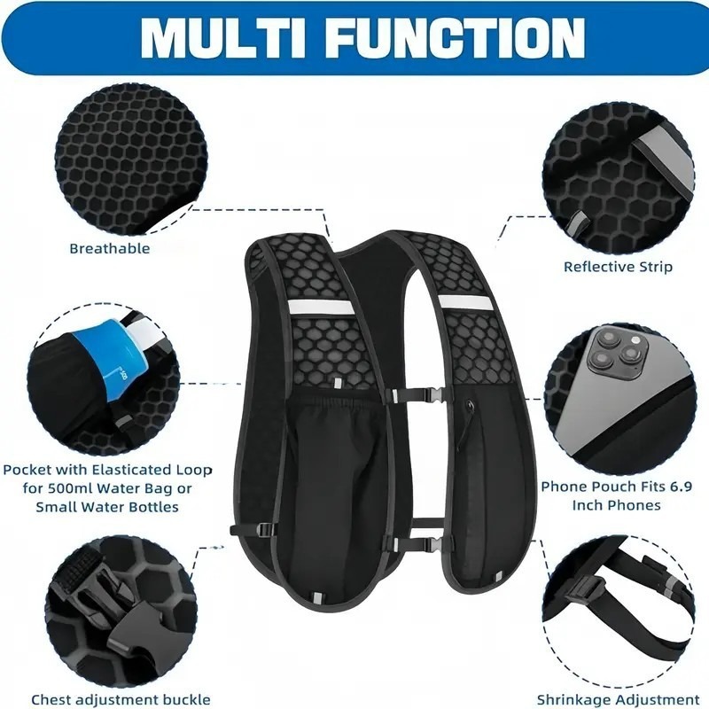 Nowa Ultralekka Kamizelka Bieg – Running Gear For Marathon recenzja i cena