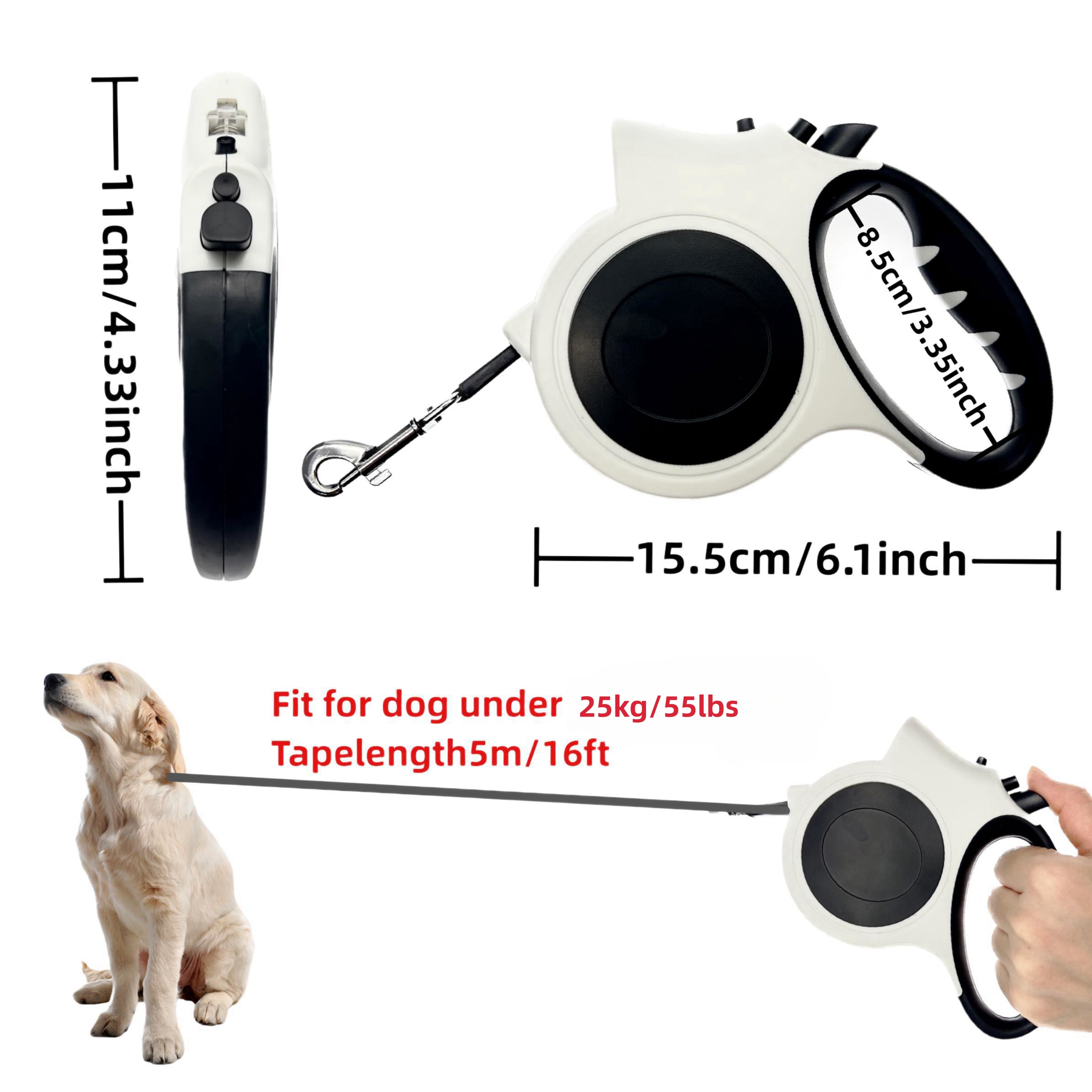 1 szt. Podświetlana, wysuwana  – Running Gear Dog recenzja i cena