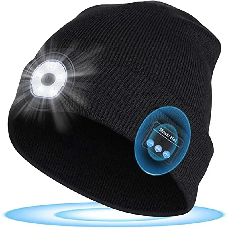 Czapka z dzianiny z oświetleni – Running Gear For Marathon recenzja i cena