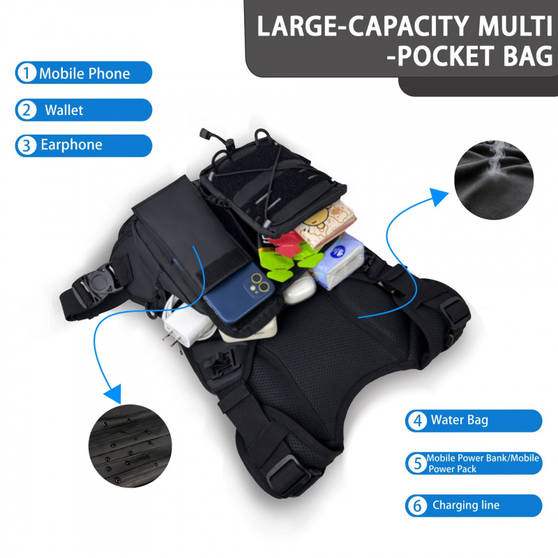 Nowa taktyczna kamizelka z tor – Running Gear Bag For Men recenzja i cena