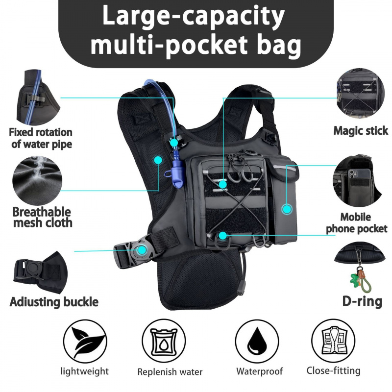 Nowa taktyczna kamizelka z tor – Running Gear Bag For Men recenzja i cena