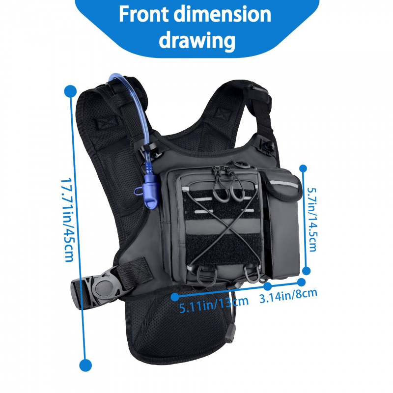 Nowa taktyczna kamizelka z tor – Running Gear Bag For Men recenzja i cena