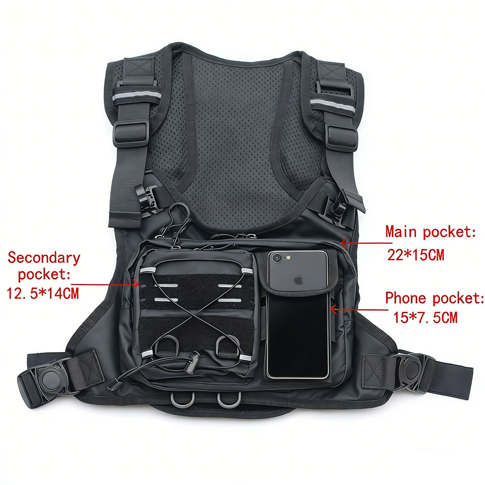 Torba taktyczna na klatkę pier – Running Gear Bag For Men recenzja i cena